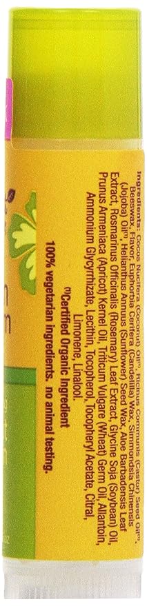 Alba Botanica Coconut Cream Lip Balm, 0.15 oz-Velvo Beauty
