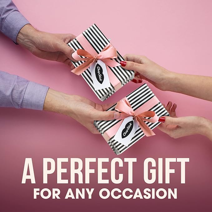 ChapStick Classic Collection Flavored Lip Balm Tubes Pack, Lip Moisturizer - 0.15 Oz (Box of 5 Packs of 3)-Velvo Beauty