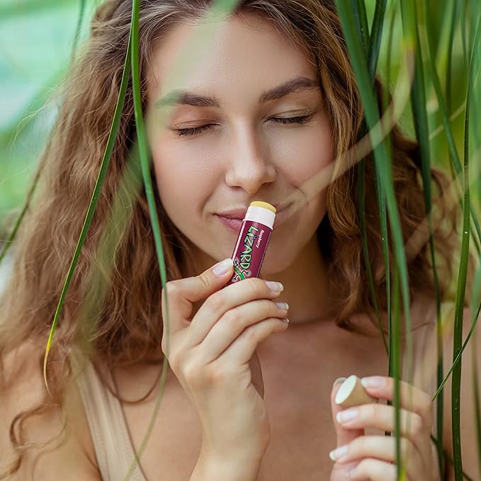 Lizard Lips SPF 15 Lip Balm (Raspberry)-Velvo Beauty