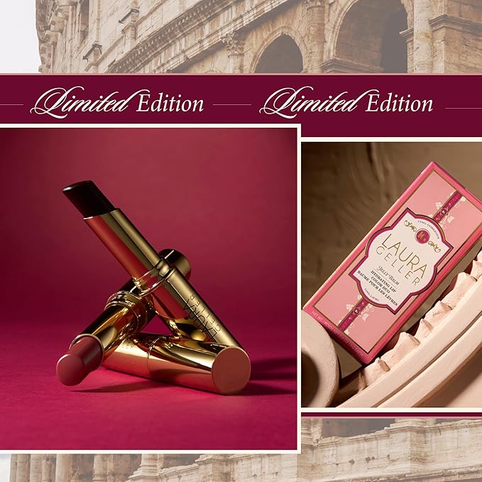 LAURA GELLER NEW YORK Jelly Balm Hydrating Lip Color Duo - Very Black Cherry + Sugar & Spice - Holiday 2024-Velvo Beauty