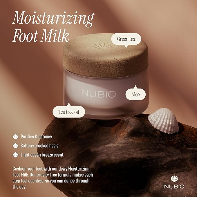 Nubio Foot Spa Collection for Women & Men - Exotic Hydration & Pampering for Dry Feet - Includes 6 x Foot Peel Masks, 2lb Epsom Salt Foot Soak, 5oz Moisturizing Milk, & All-in-1 Pedicure Paddle-Velvo Beauty