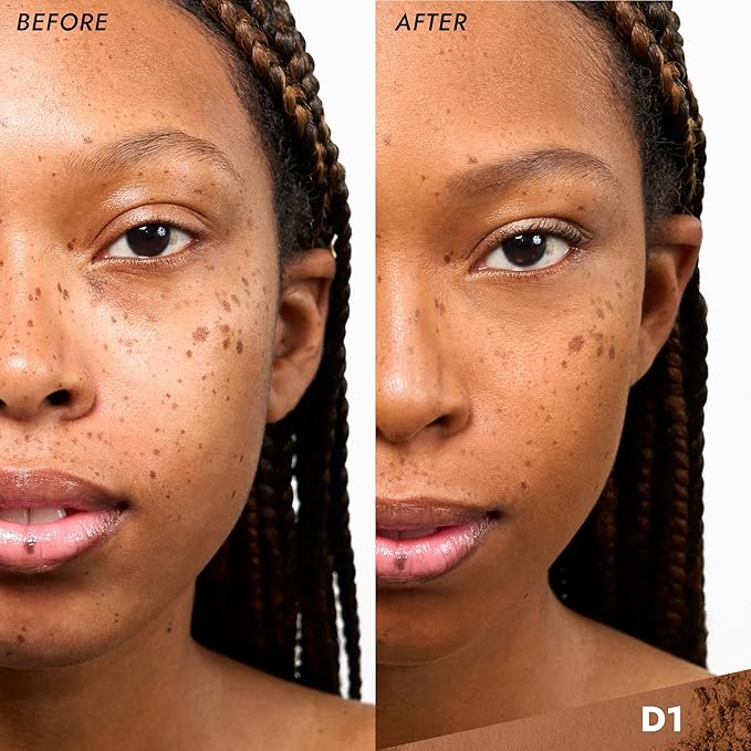 COVER FX Pressed Mineral Foundation - Shade D1 - Weightless Powder Foundation - Buildable Light to Full Coverage - Matte Finish - All Skin Types-Velvo Beauty