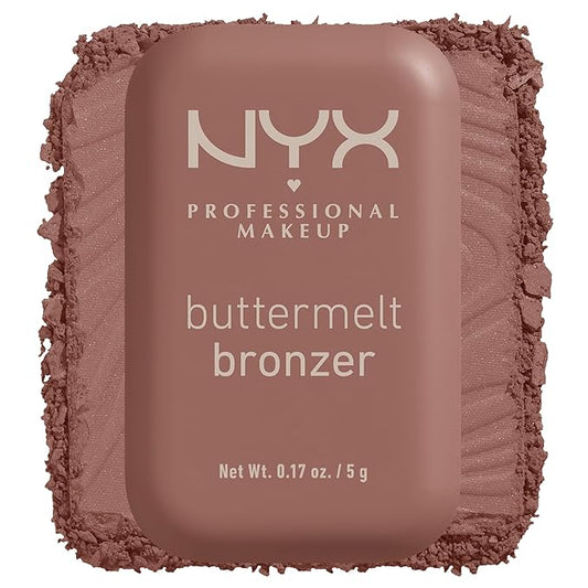 NYX PROFESSIONAL MAKEUP Matte Buttermelt Bronzer, Longwear Face Makeup with Up to 12 Hours of Wear, Vegan Formula - Butta Biscuit-Velvo Beauty