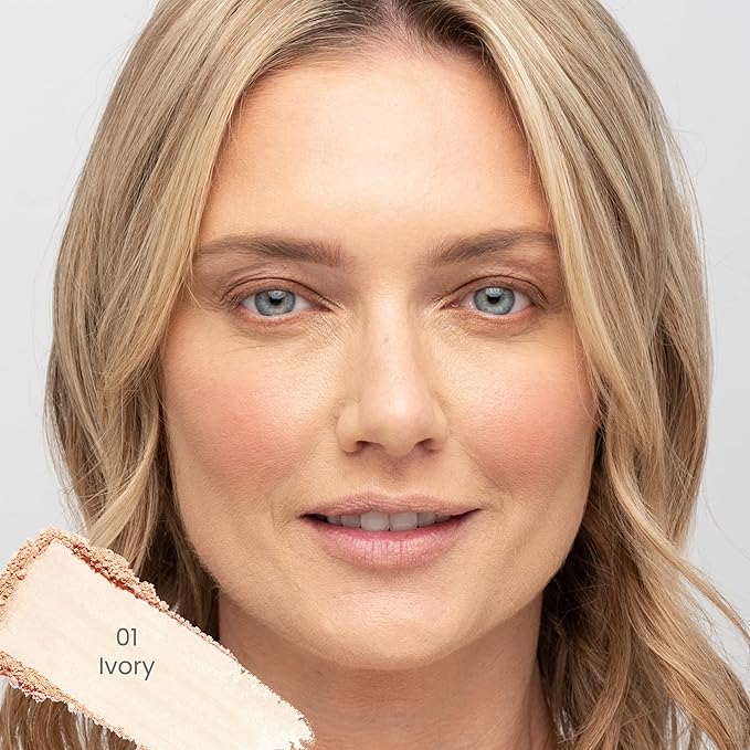 True + Luscious Sheer Halo Complexion Powder – Natural Matte Finish Foundation, Sheer to Medium Coverage – Clean, Vegan and Cruelty Free Powder Foundation – 0.32 oz-Velvo Beauty