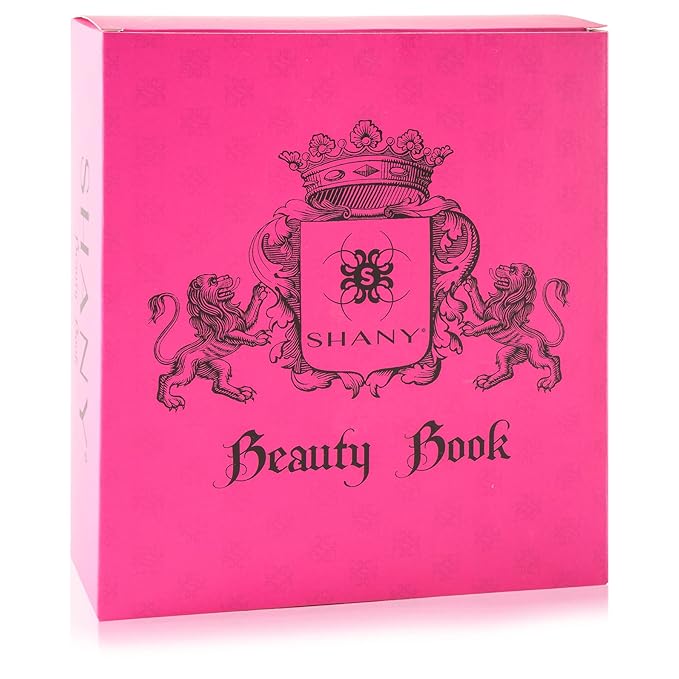 SHANY Beauty Book Makeup Kit All in one Travel Makeup Set - 35 Colors Eyeshadow, Eye brow, makeup blushes, powder palette,10 Lip Colors, Eyeliner pens & makeup Mirror - Holiday Makeup Gift Set-Velvo Beauty
