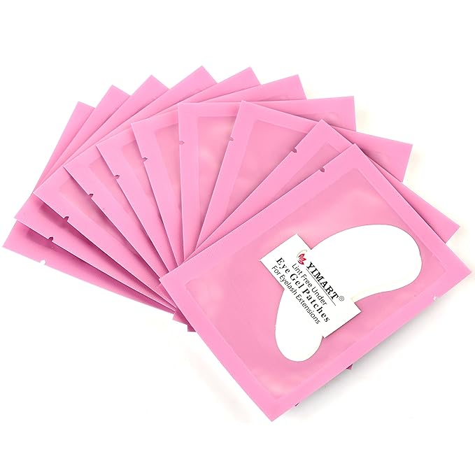 Yimart® Professional Lint Free Under Eye Gel Pad Patches Eyelash Extensions 100 Pairs-Velvo Beauty