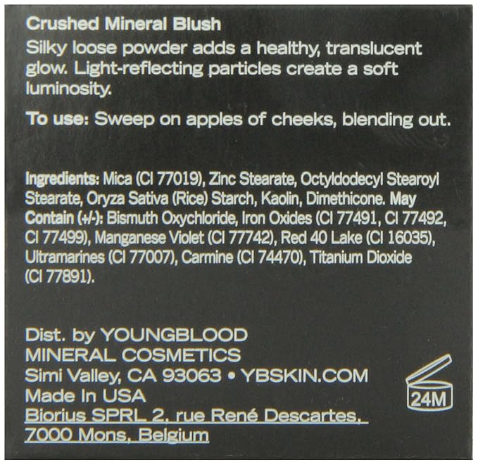 Youngblood Mineral Cosmetics Natural Loose Mineral Blush - Rouge - 3 g / 0.10 oz (Pack of 2)-Velvo Beauty