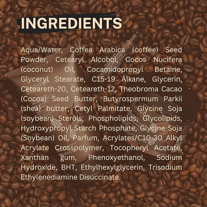 Cocoon Dak Lak Coffee Scrub Body, Exfoliating Body Scrub Organic with Coconut & Shea Butter, Dead Skin Remover for Body, Moisturizing Body for Sensitive Skin, Fragrance Free | Gift for Coffee Lovers-Velvo Beauty