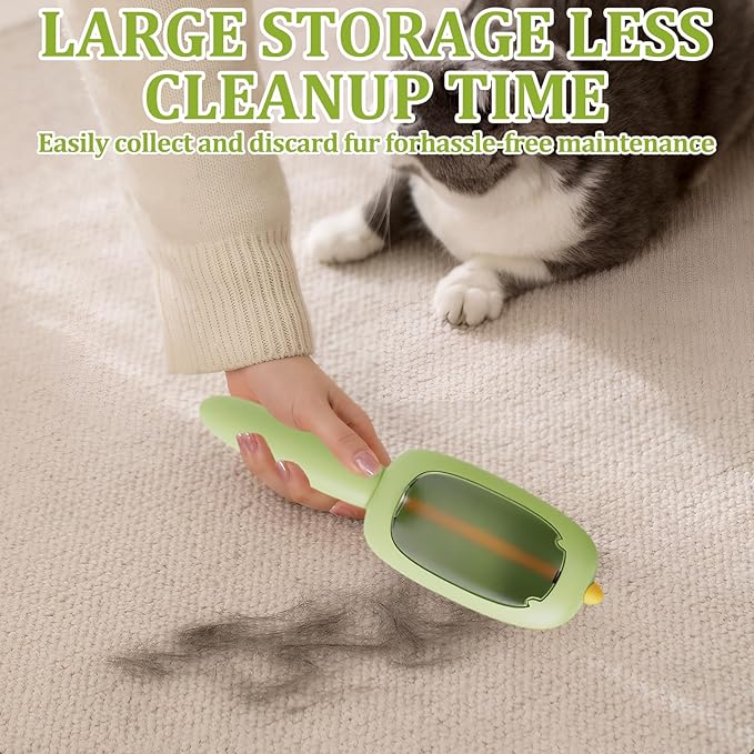 Reusable Lint Roller, Portable Lint Brush, Pet Hair Remover, Super Sticky and Washable, for Clothes, Furniture, Dog & Cat Hair(Green)-Velvo Beauty