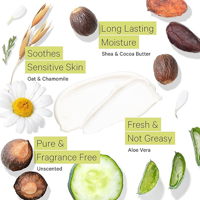Tree to Tub Unscented Shea Butter Body Lotion for Dry Skin - Fragrance Free Lotion,Vegan Body Moisturizer, Good for Sensitive Skin for both Women & Men-Velvo Beauty