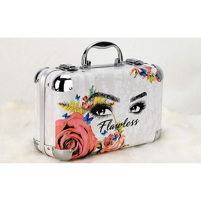 61pcs Makeup Gift Set With Extendable Trays and Mirror - Vmk1506, Flawless, 1 count-Velvo Beauty