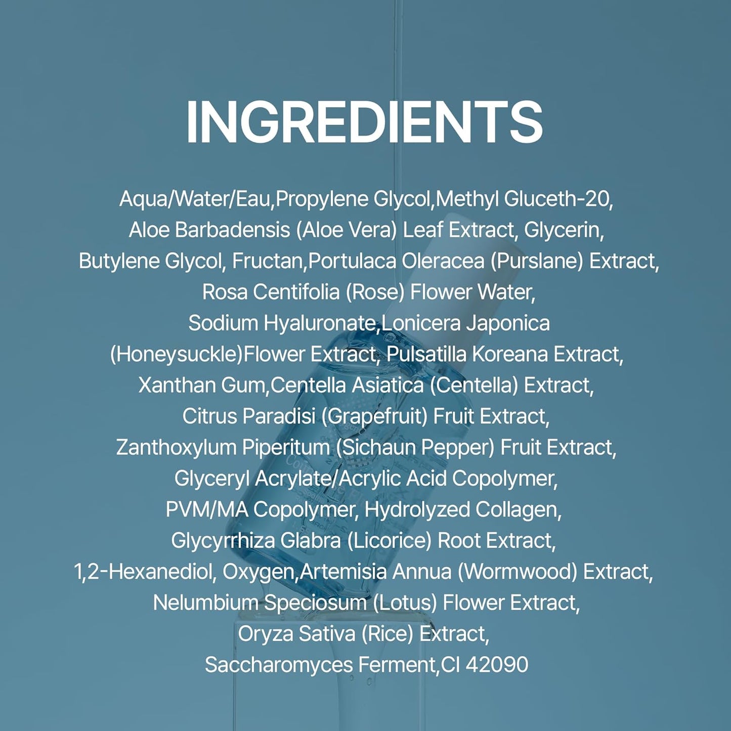 Couperose Fluid – Soothing & Calming Ampoule for Sensitive, Redness-Prone & Troubled Skin, With Hydrolyzed Collagen, Sodium Hyaluronate, Aloe Vera & Rose Water. 1.69 fl.oz (50ml)-Velvo Beauty