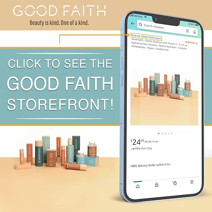 Good Faith - GOOD + Glowing Set - Brightening Skincare Value Kit - 3pcs Exfoliating Toner, Brightening Serum, Softening Moisturizer - Vegan - Cruelty Free-Velvo Beauty