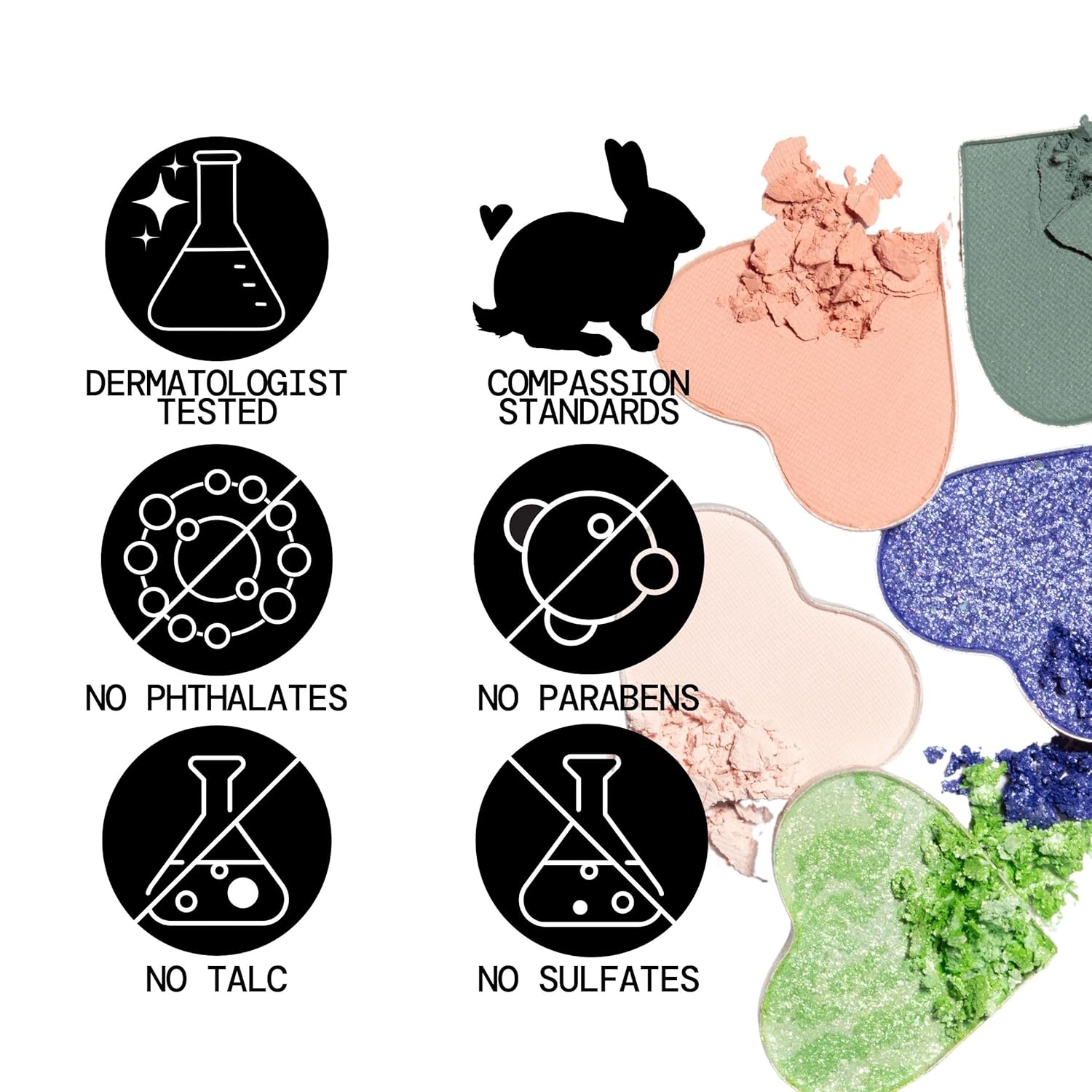 Pacifica Eyeshadow Palette – Waikiki Mineral Eyeshadow, Blendable Shimmer & Matte Shades w/Velvet Matte, Shimmer & Metallic, Cocoa Butter Infused, Talc-Free, Vegan & Cruelty-Free, 0.24 oz 10 Shades-Velvo Beauty