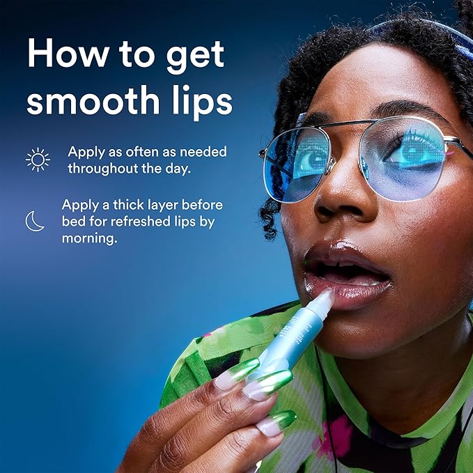 Experiment Softwear Smoothing Lip Treatment - 24hr Hydration with Squalane, Glycerin & Pomegranate Sterols - Intensive Moisture & Repair for Extra Dry, Flaky Lips - Vegan Lip Balm, .34 FL OZ-Velvo Beauty