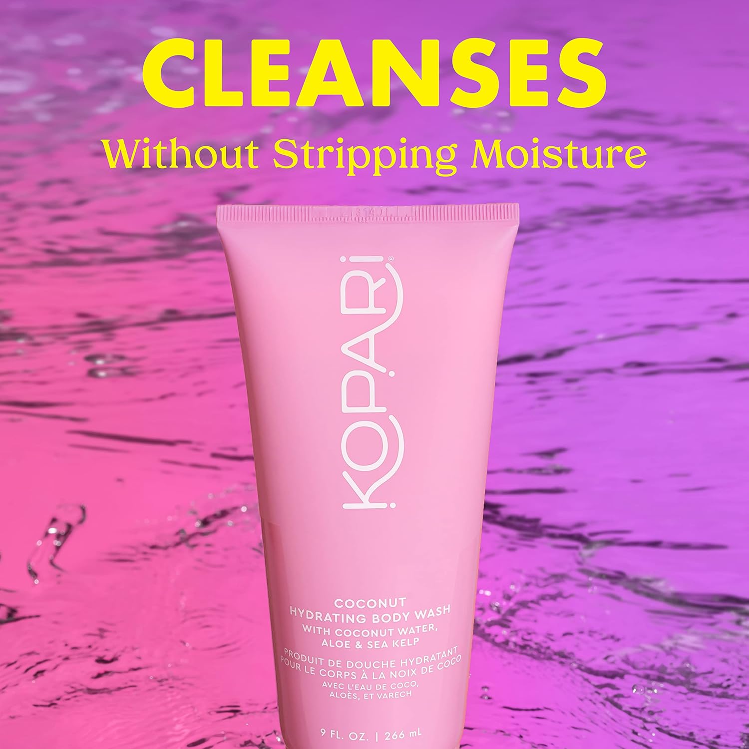 Kopari Hydrating Body Wash - Non-Toxic, Paraben Free, Gluten Free & Cruelty Free - Made with Organic Coconut Oil - 9 oz 2 Pack-Velvo Beauty