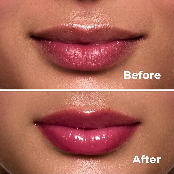 All-in-One Lip Oil - Lightweight, No-Sticky, Tinted, Plumping, Hydrating Lip Gloss - Lip Balm for Day & Night Use, Long-Lasting Lip Stain, Lip Glow Oil, Lip Plumper Tint - Pink Sparkle №402-Velvo Beauty