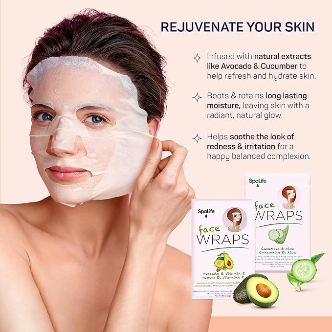 SpaLife Pink 10 Piece Spa Gift Set - Korean Skin Care Set with Travel Size Face, Hand, Foot & Nail Products - Skincare Bundle for Women-Velvo Beauty