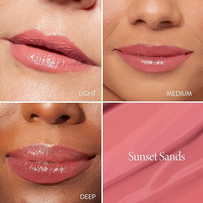 LAURA GELLER NEW YORK Shine-n-Shield Lip Balm SPF 15, Sunset Sands - Nourishes, Hydrates & Protects Lips-Velvo Beauty