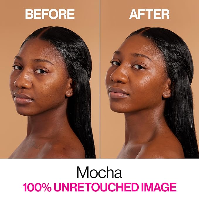 wet n wild Bare Focus Skin Tint, 5% Niacinamide Enriched, Buildable Sheer Lightweight Coverage, Natural Radiant Finish, Hyaluronic & Vitamin Hydration Boost, Cruelty-Free & Vegan - Mocha-Velvo Beauty