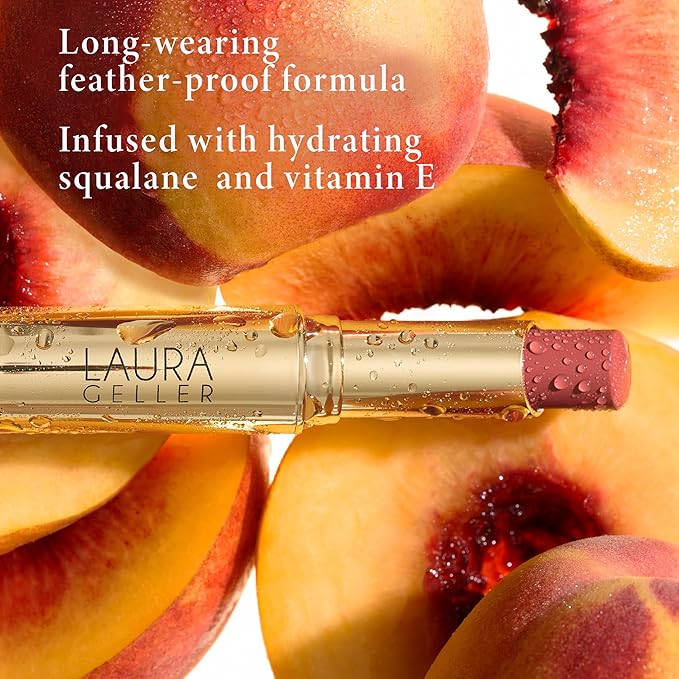 LAURA GELLER NEW YORK Jelly Balm Moisturizing Tinted Lip Balm Duo - In the Buff & Sheerly Amazing - Hydrating Vitamin E - Semi-Shine Finish-Velvo Beauty