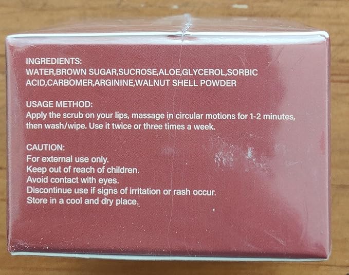 Sugar Lip Scrub - Gentle Lip Care Lip Exfoliator & Moisturizer - Exfoliating Lip Scrubber for Dry Lips-Velvo Beauty