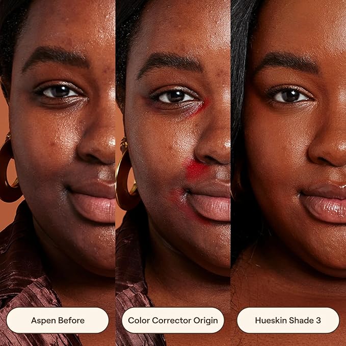 Live Tinted Huestick: All-over Color Corrector Multistick for Brighter, Balanced Skin, Works on Lips, Cheeks, And Eyes, Vitamins C+E Soothes, Heals & Nourishes Damaged Skin - Origin 3g / 0.1oz-Velvo Beauty