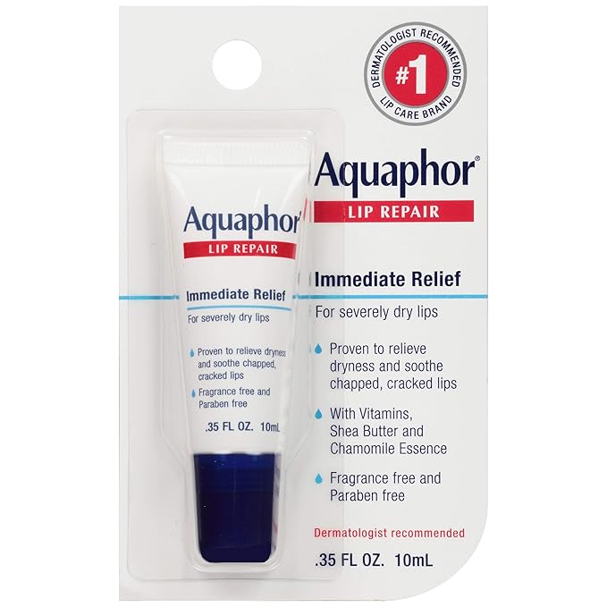 Aquaphor Lip Repair 0.35 oz (Pack of 4)-Velvo Beauty
