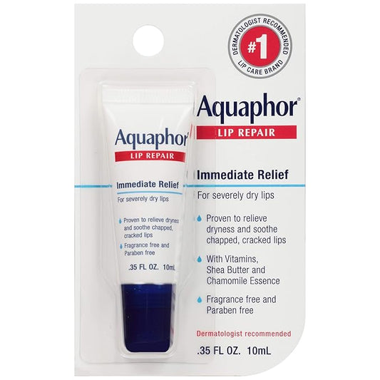 Aquaphor Lip Repair 0.35 oz (Pack of 4)-Velvo Beauty