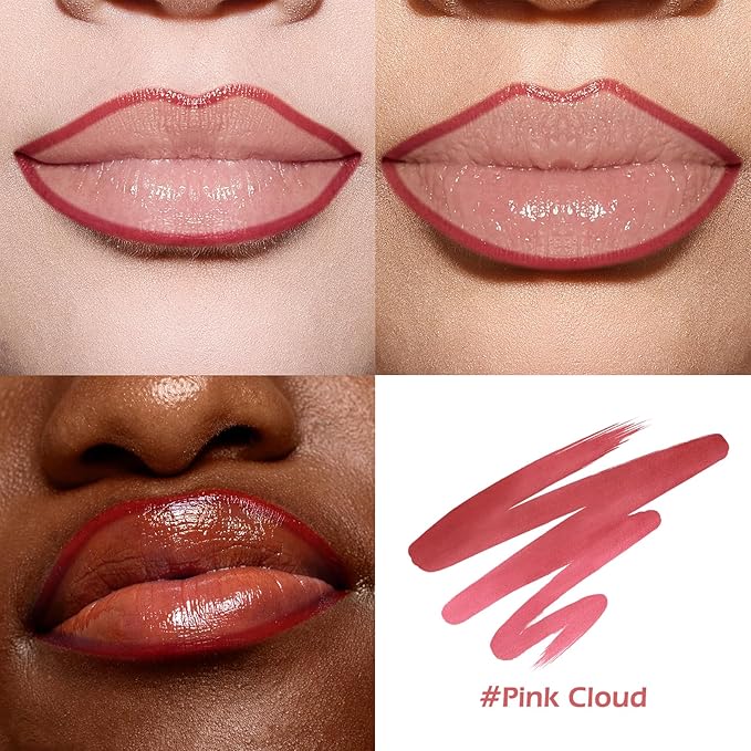 KIMUSE Peel Off Lip Liner Stain, Long Lasting Lip Tint Stain Peel Off, Waterproof, Transfer-Proof, Highly Pigmented Color Peel Off Lip Stain Liner, Matte Finish-Velvo Beauty