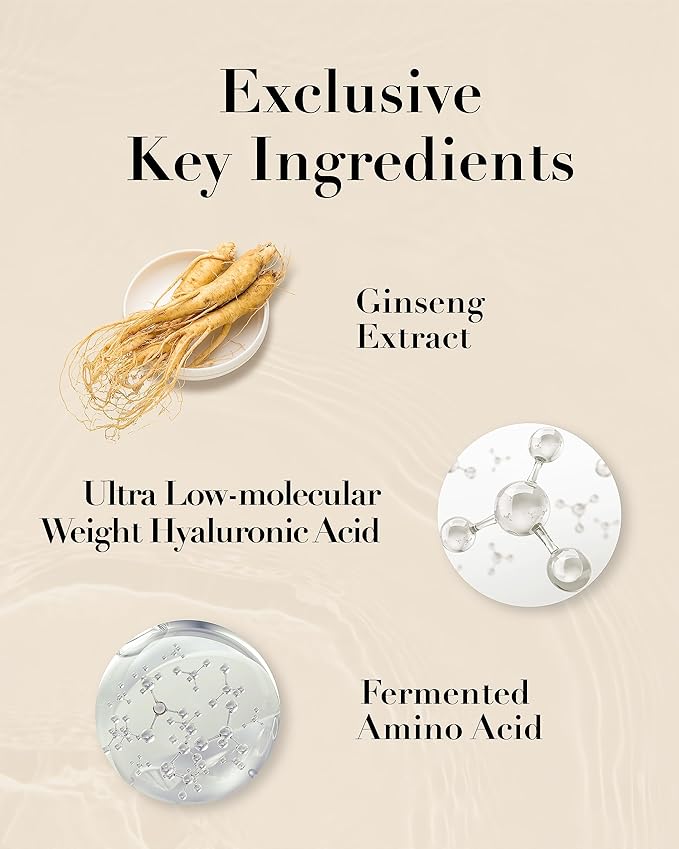 SOORYEHAN Micro Ginseng Essential Skincare Special Set (540 ml/18.26 fl oz) - Wrinkles/Fine Lines, Skin Elasticity & Intensive Hydration. Amino Acids & Ginsenocide-Velvo Beauty