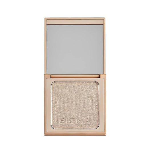 Sigma Beauty Highlighter Makeup – Illuminating Highlighting Powder for Face, Sheer Glimmer Face Highlighter for Cheeks, Cupid’s Bow, & Brow Bone (Savanna, Fiery Bronze Metallic)-Velvo Beauty