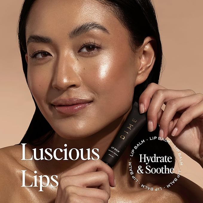 DIME Beauty Lip Balm, Hydrating Lip Balm and Gloss, Vegan & Cruelty-Free, Anti-Aging Lip Care, 5 oz / 15 ml-Velvo Beauty