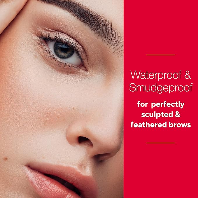 Mirabella Ultra Fine Brow Pencil, Anti-Chip Waterproof Eyebrow Pencil - Smudgeproof, Blendable & Retractable Eyebrow Pencil to Define and Fill In Brows Naturally - Auburn-Velvo Beauty