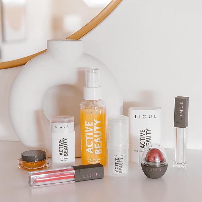 LIQUE Cosmetics Shimmer Lip Plumper, Infused with Peppermint Oil & Vitamin E for Nourishing, Enhanced Lips, High Shine, Reduces Fine Lines, Radiant, 0.22 Fl Oz.-Velvo Beauty