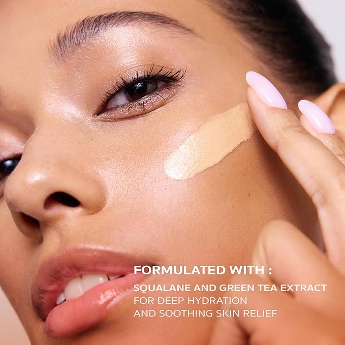 Ruby Kisses Tinted Moisturizer, Hydration, Calm & Revitalize Skin, Skin Perfecting, Blur Pores & Fine Lines, Natural Finish & All-Day Comfort Wear (Ivory)-Velvo Beauty