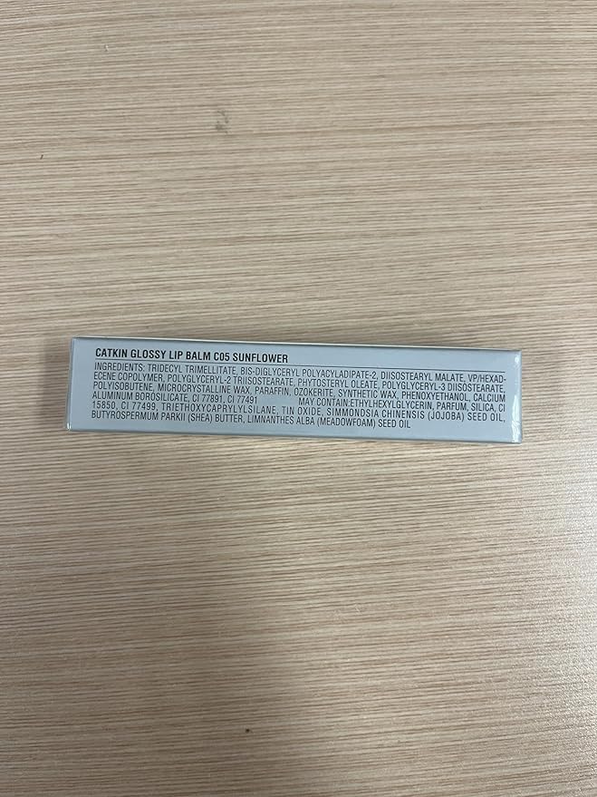 CATKIN Glossy Lip Balm Ultra Hydating Glow Lip Tinted Jelly Plump Melting Balm Shea Butter Repair Soothing For Dry Lips Dewy Finished 0.12 oz C05 SUNFLOWER-Velvo Beauty