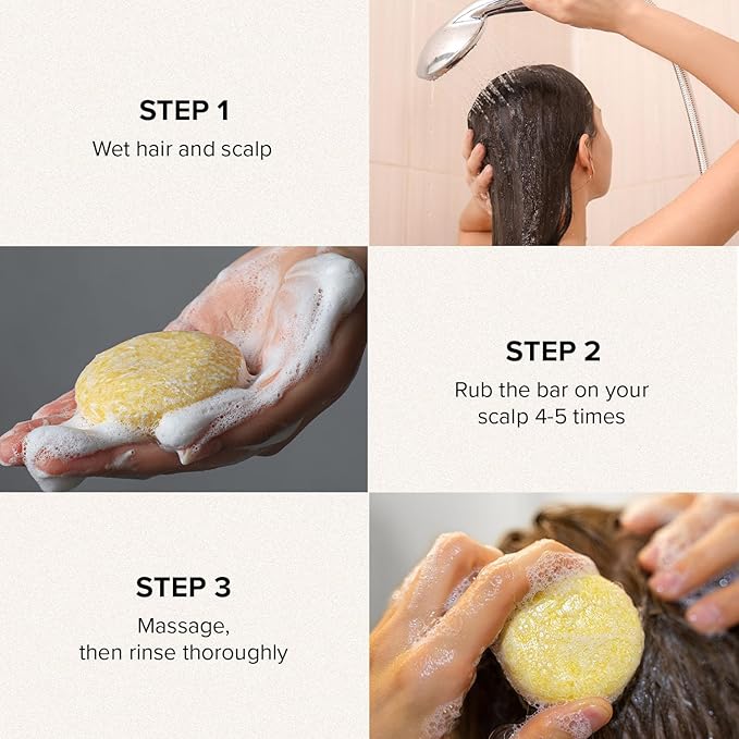 Maka Nature Low-Carbon Shampoo Bar | Korean K-Beauty Haircare with Natural Ingredients for Dry Scalp & Hair Types | Vegan, Eco-Friendly, pH balanced, 3.35oz (Tea Tree)-Velvo Beauty