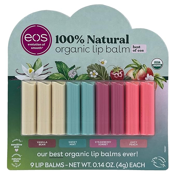 eos Best of eos Lip Balm, 9 Sticks-Velvo Beauty