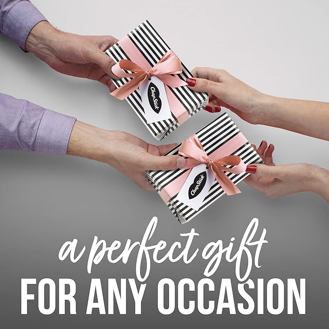 ChapStick Total Hydration Tinted Lip Balm Tubes and Lip Scrub Regimen Pack, Tinted Lip Moisturizer and Exfoliator - 0.12 Oz Lip Balm (4 Count) and 0.27 Oz Lip Scrub-Velvo Beauty