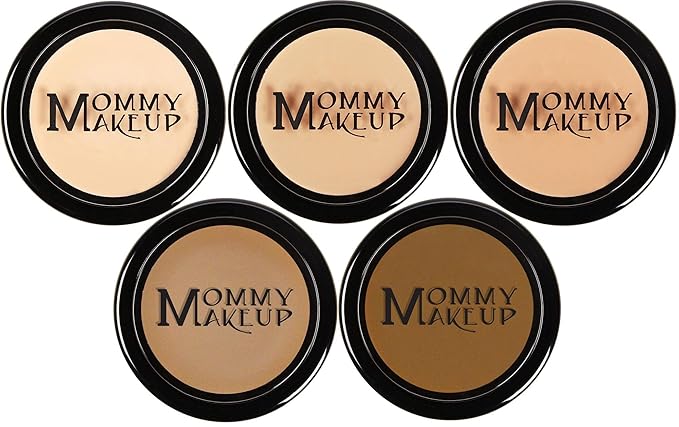 Mommy's Little Helper Concealer in Bright Eyed (Light) - Under Eye Concealer, Face Coverup, Eyeshadow Base | Stays On All Day, Covers Dark Circles, Blemish & Bruises by Mommy Makeup-Velvo Beauty