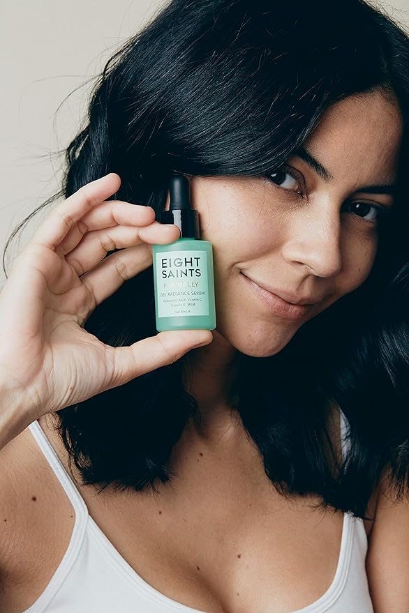 Eight Saints Skincare Pure Hyaluronic Acid Serum for Face Plumping, Natural and Organic Vitamin C Face Serum with Vitamin E for Fine Lines, Reduces Wrinkles, Firming, Hydrating, Anti-Aging, 1 Oz-Velvo Beauty