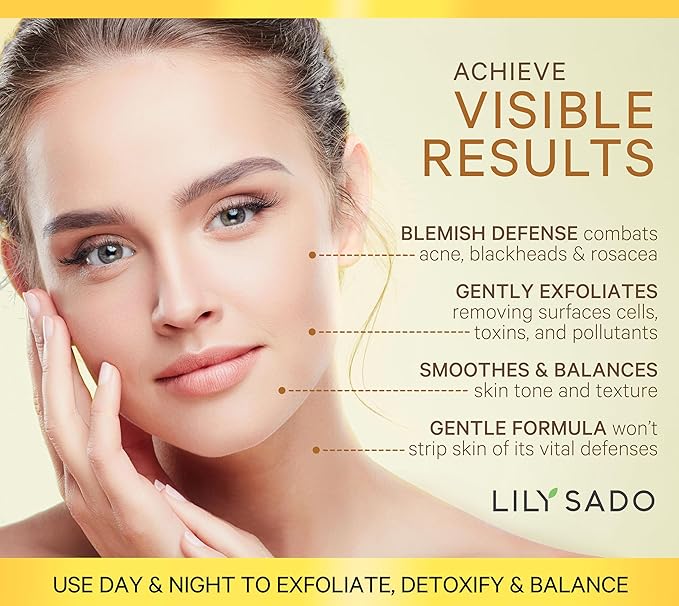 LILY SADO HONEY WALNUT Creamy Face Scrub - Best Exfoliating Facial Cleanser for Women & Men - Gently Exfoliates, Softens & Energizes Skin, Treats Acne, Reduces Pore Size - For All Skin Types - 4 oz-Velvo Beauty