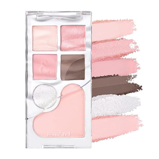 rom&nd Bare Layer Palette 02 Strawberry Mood-Velvo Beauty