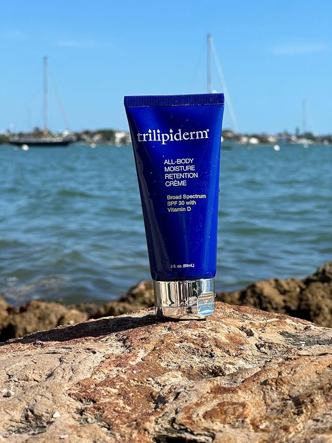 Trilipiderm All-Body Moisture Retention Créme 1oz x 3 + Broad Spectrum SPF 30 1oz x 3-Velvo Beauty