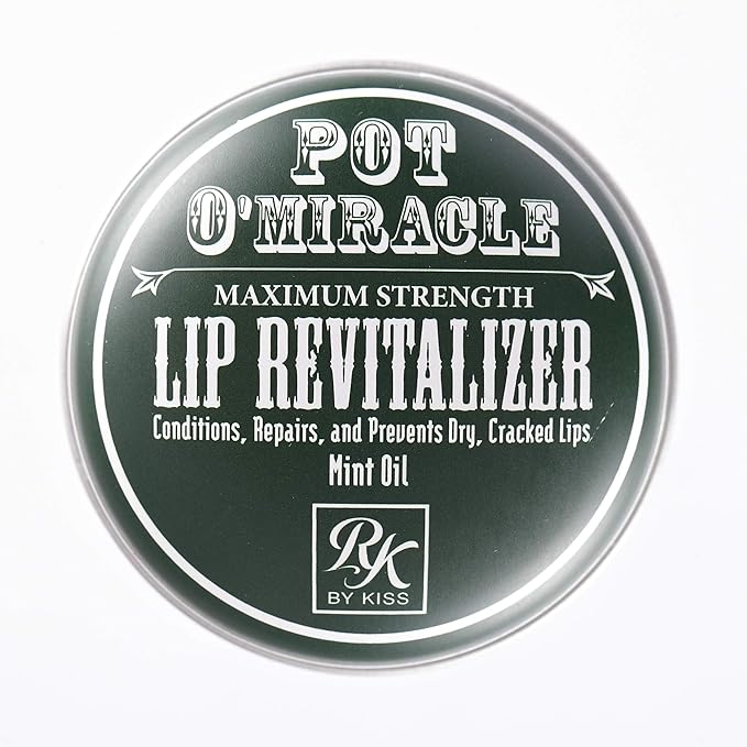 Ruby Kisses Pot O' Miracle Maximum Strength Lip Revitalizer Lip Balm (Mint-6 Pack)-Velvo Beauty