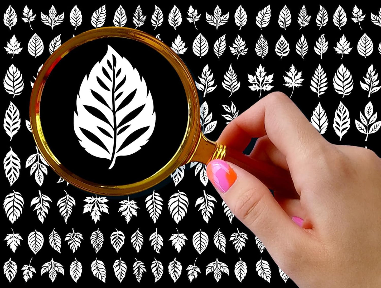 Nail Stickers Decals (5 Sheets) FLONZNAIL Variated Autumn Leaves Vintage Styled Nail Decor-Velvo Beauty