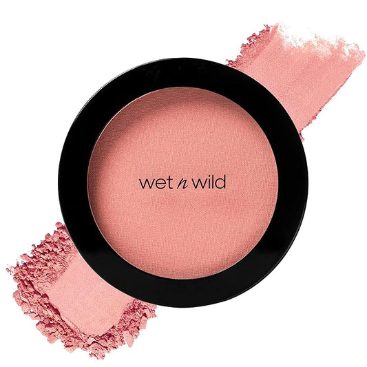 wet n wild Color Icon Blush, Effortless Glow & Seamless Blend infused with Luxuriously Smooth Jojoba Oil, Sheer Finish with a Matte Natural Glow, Cruelty-Free & Vegan - Nudist Society(Packaged)-Velvo Beauty