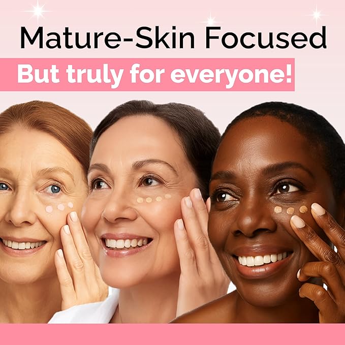 Elizabeth Mott Thank Me Later Under Eye Brightener & Primer – Hydrating Color Corrector for Dark Circles – Lightweight Concealer Base for Mature Skin, Light Shade 5ml-Velvo Beauty