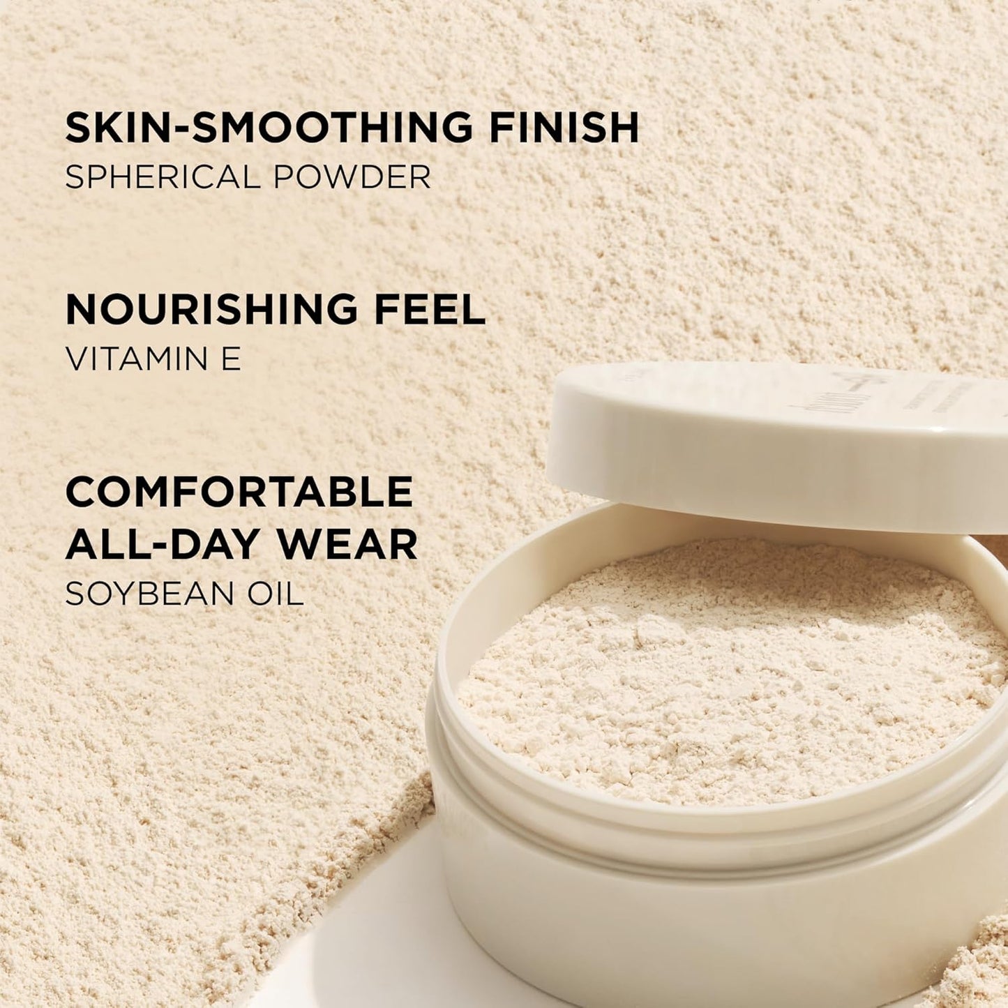 HALEYS Re-touch Setting Powder VEGAN + CRUELTY-FREE, Ultra-Blurring, Lightweight, Non-Caking, Nourishes, Smoothens for Filter-Like Finish, Soft Focus Translucent Loose Powder (Honey Shade)-Velvo Beauty